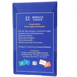 Jogo de Cartas Miracle Choice em Inglês (Edição de Bolso)