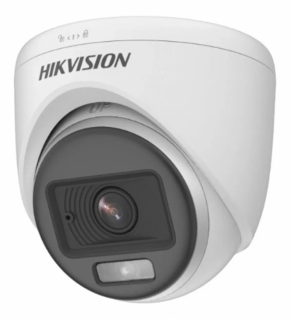 Câmera De Segurança Hikvision DS-2CE70KF0T-PFS Colorvu 3k 2.8mm Com Microfone Embutido