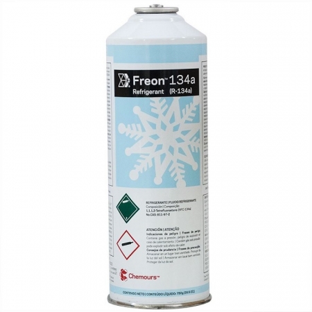 Gas Refrigerante Chemours - Freon R-134A - Lata 750g