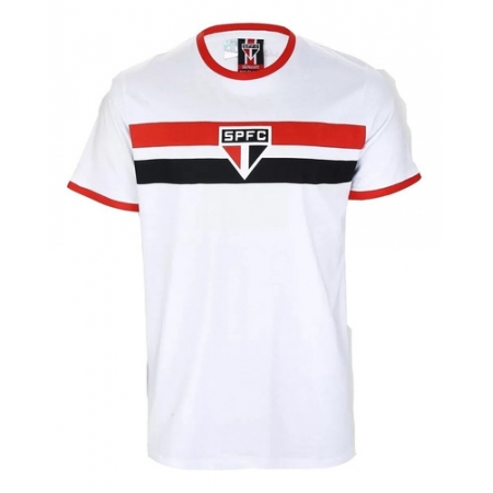 Camisa Do São Paulo Retro Bright Oficial Braziline Original
