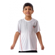Camisa São Paulo Infantil Oficial Dribble Braziline