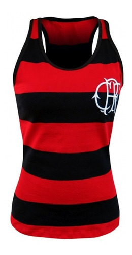 Camisa Feminina Regata Flamengo Retro Tricarioca 79 Blusinha