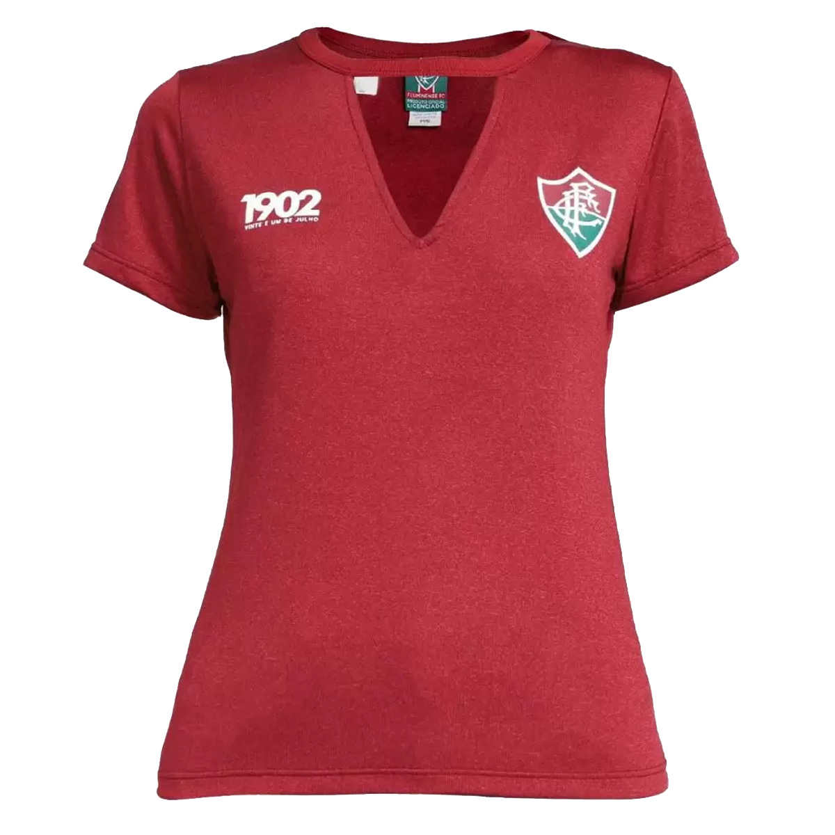 Camisa Fluminense Feminina Oficial Pilus Babylook Blusinha