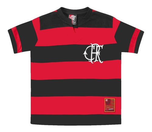 Camisa Infantil Do Flamengo Oficial Retro 1979 # 10 Bordado
