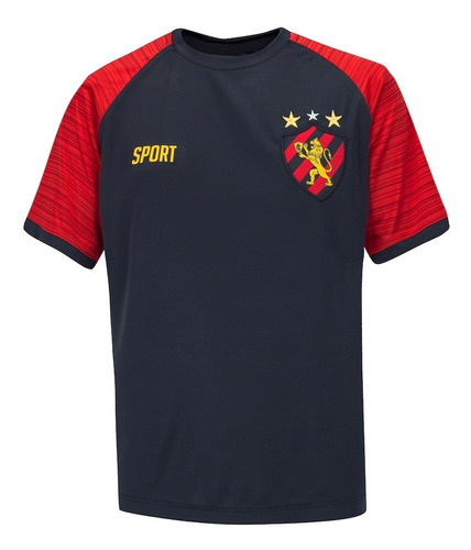 Camisa Infantil Sport Recife Oficial Escudo Bordado Sbolla