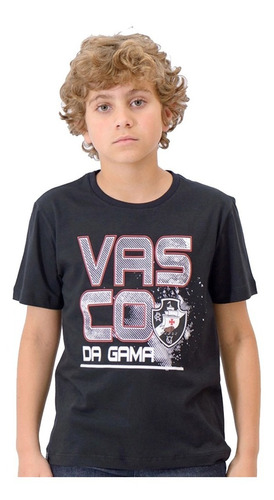 Camisa Infantil Vasco Da Gama Oficial Sigma Braziline