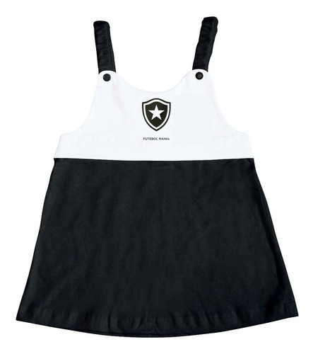 Vestido Infantil Do Botafogo Torcidababy Oficial Menina