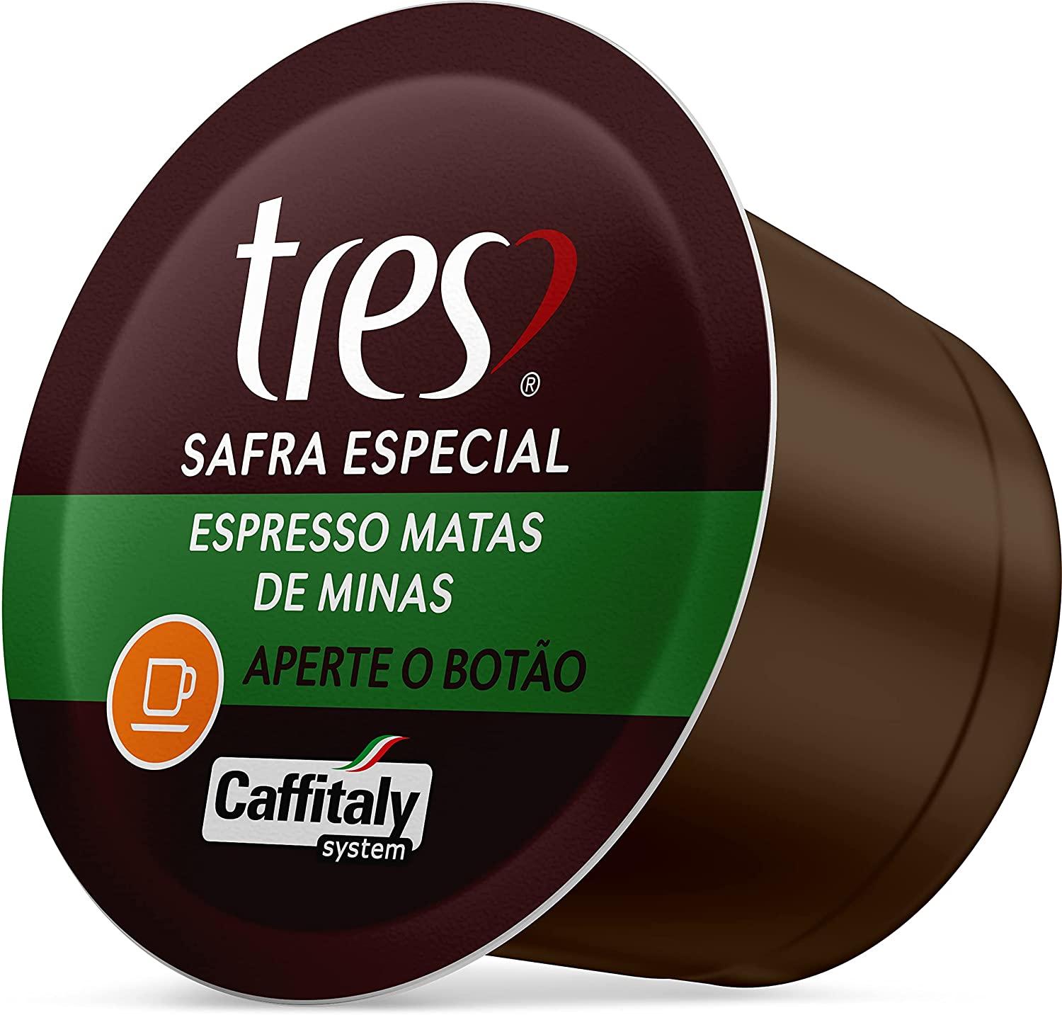 Cápsula de Café Espresso Matas de Minas Safra Especial 10 Unidades Três 3 Corações