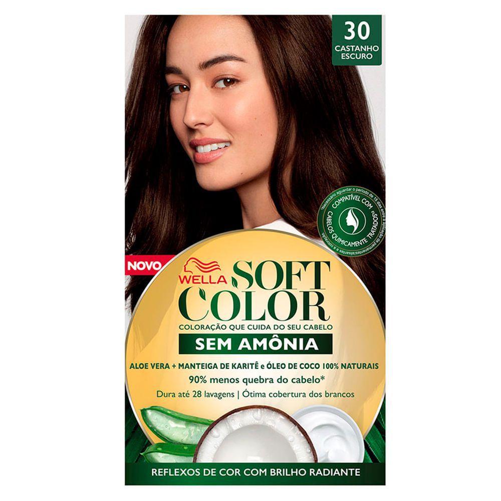 Coloração Wella Soft Color - Tons Castanhos 30