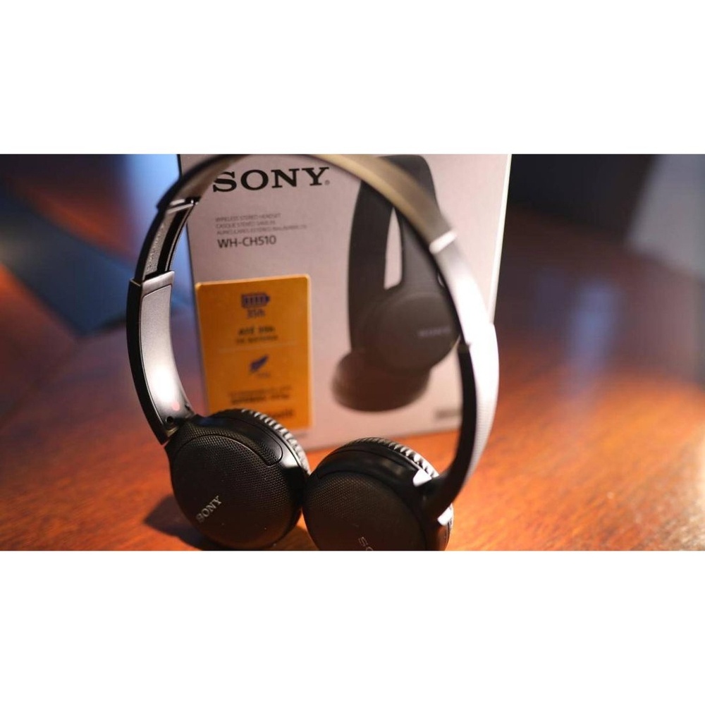 Fone De Ouvido Sony Wh-Ch510 Preto Bluetoofh Sem Fio