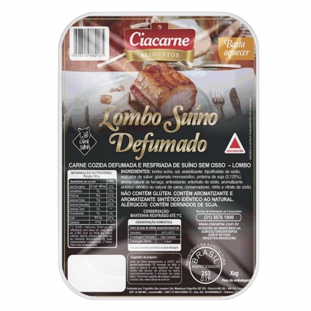 Lombo Defumado Cia Carne- 200 gr