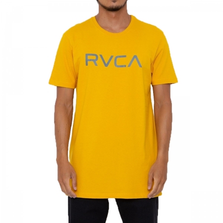 Camiseta RVCA Big - Amarelo