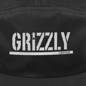 Boné Grizzly OG Script Camper Hat - BLACK - Foto 1