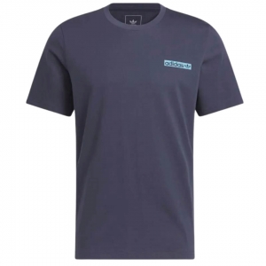 Camiseta Adidas 4.0 Circles SS - SHADOW NAVY/PRELOVED BLUE - Foto 4