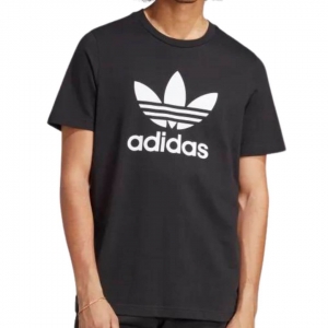 Camiseta Adidas Trefoil - BLACK - Foto 0
