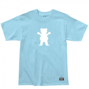 Camiseta Grizzly OG Bear Tee - CAROLINA BLUE - Foto 0