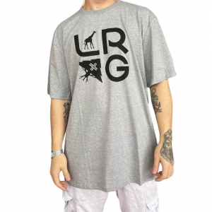 Camiseta LRG Stay Stacked - CINZA MESCLA