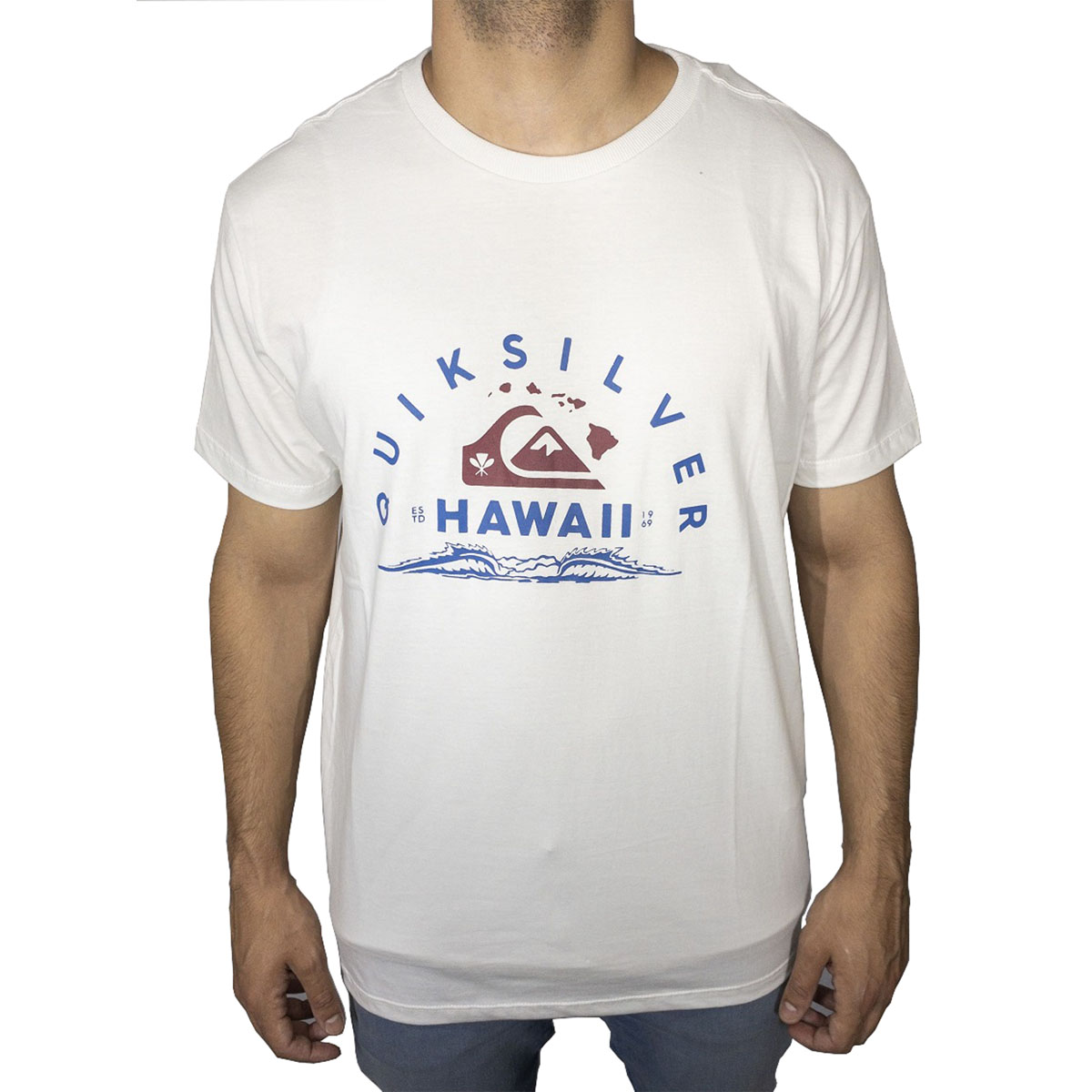Camiseta Quiksilver Kewalo - Branco