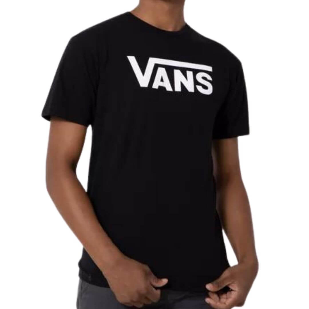 Camiseta Vans Classic - BLACK/WHITE - Foto 0