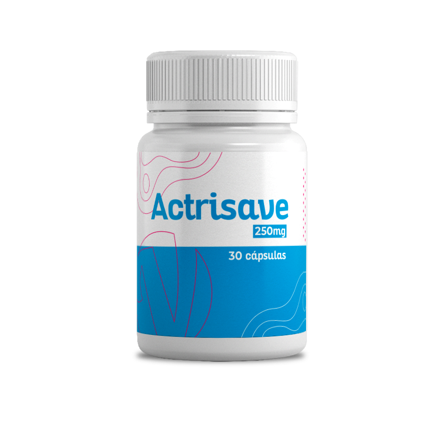 ACTRISAVE 250MG 30 CAPSULAS
