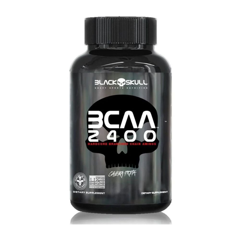 BCAA 2400 100 TABLETES - BLACK SKULL