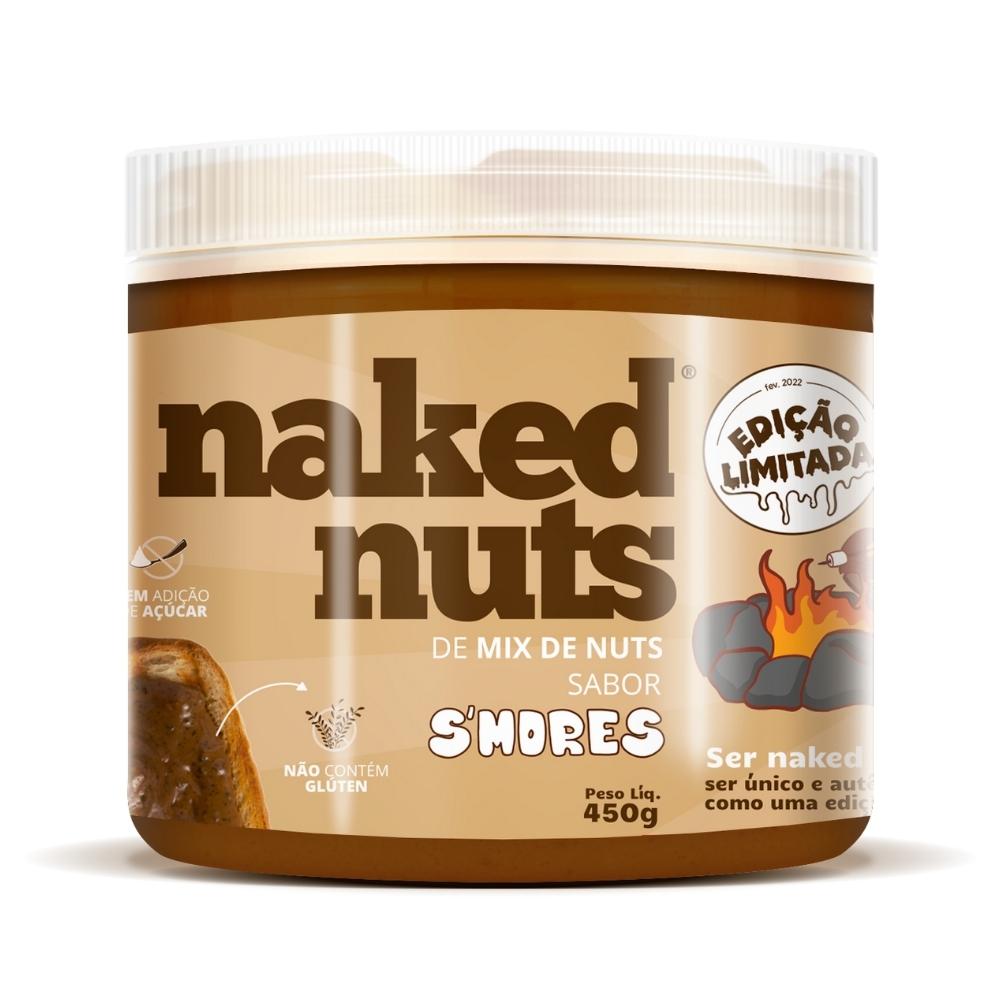 Pasta de Mix de Nuts Sabor Smores 450g - Naked Nuts