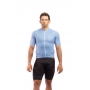 Camisa Ciclismo Masculina Basic Graphic Azul Claro