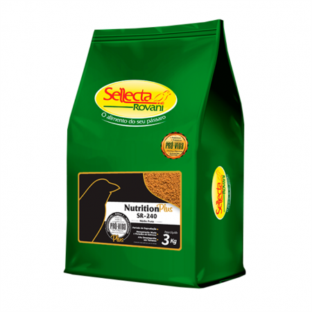 Sellecta Nutrition Plus SR-240 - Médio Porte - 3kg