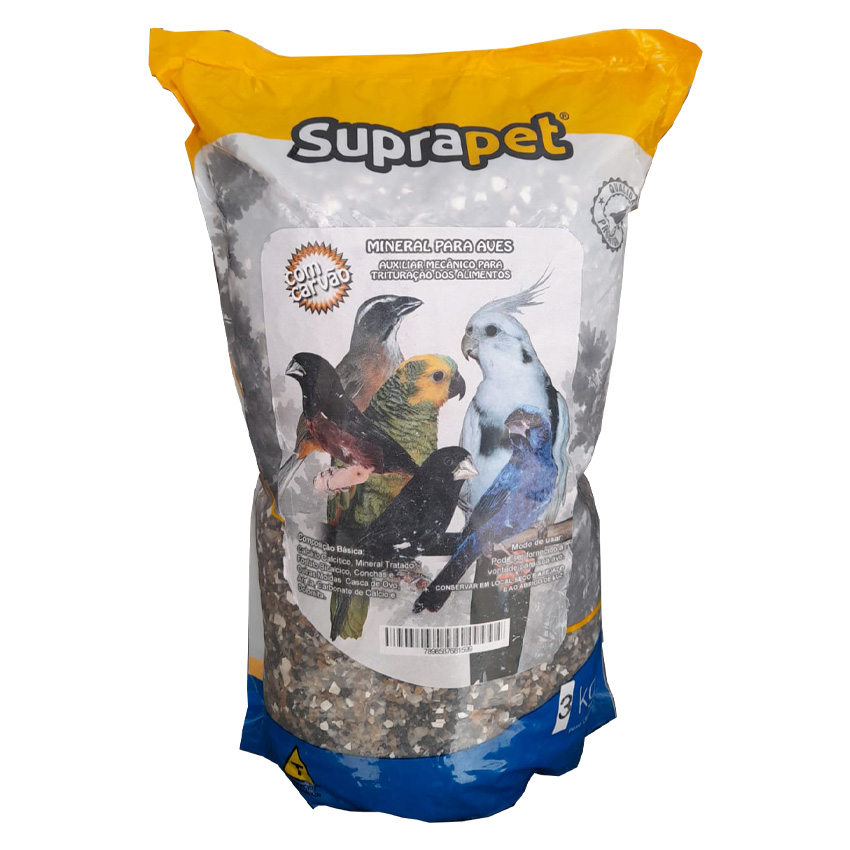 Mineral premium Suprapet com carvão - 3kg