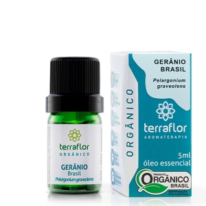 Óleo Essencial de Gerânio Brasil Orgânico Terra Flor
