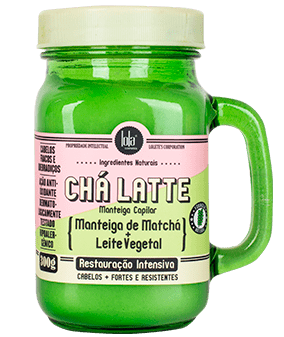 Chá Latte Manteiga de Chá Verde Lola Cosmetics 300g  - Mercanatu - Produtos Veganos e Naturais
