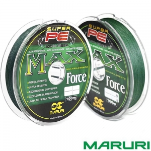 Linha Maruri Multifilamento Max Force 0,23mm 30lbs 13kg 100mts