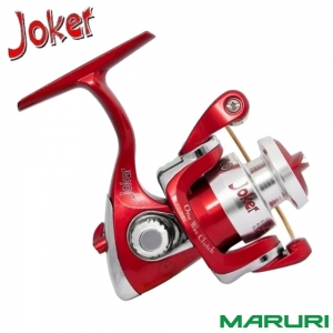 Molinete Ultra Light Maruri Milo Joker Red 4 Rolamentos Drag 3Kg