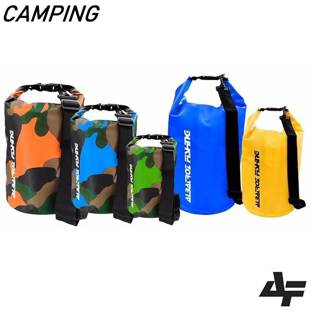Bolsa Estanque Bag Camping 20Lts Prova a D'Agua Varias Cores