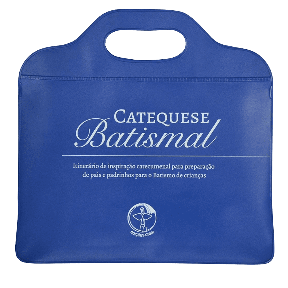 Kit Catequese Batismal - Bolsa/Livro/Encartes 