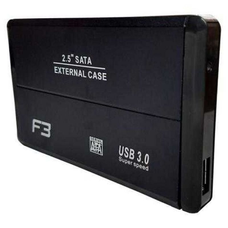 GAVETA EXTERNA USB 3 0 HD 2 5 PRETO F3 CS U3