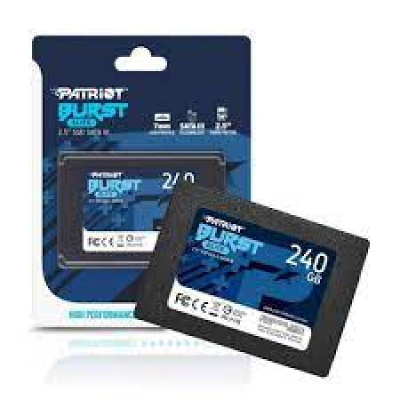 SSD 240GB PATRIOT BURST ELITE 450-320 MBS PBE240GS25SSDR