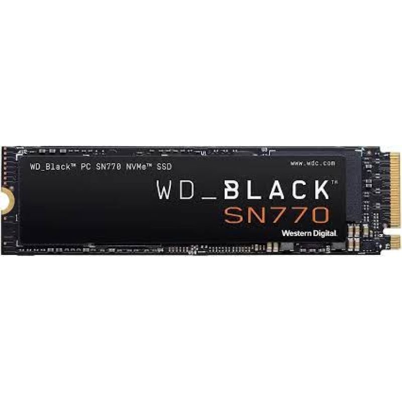 SSD M.2 NVME WD BLACK 250GB SN770 INTERNAL GAMING GEN4 PCIE 2280