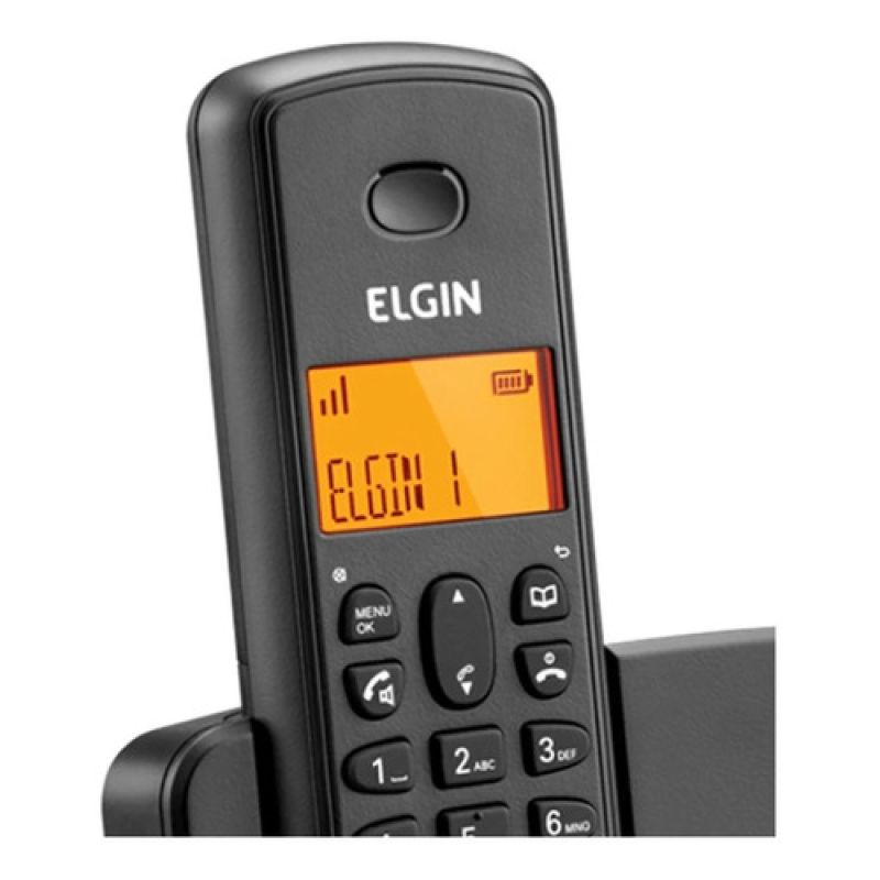 TELEFONE S FIO ELGIN 8003 C 2 RAMAL PRETO