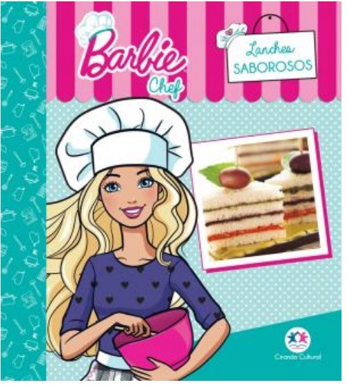 Livro - Barbie - Lanches Saborosos E Saudáveis