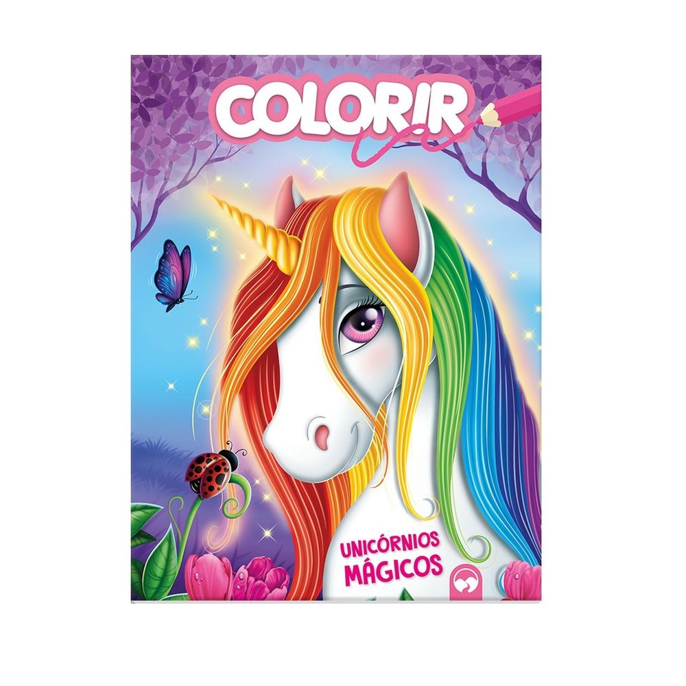 Livro Colorir Unicornios Magicos