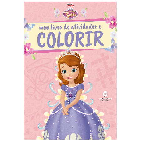 Livro De Atividades E Colorir - Princesinha Sofia Com Giz