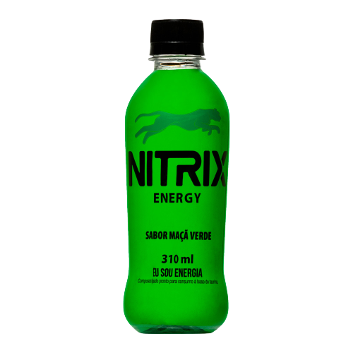Energético Nitrix  Maçã Verde 310ml
