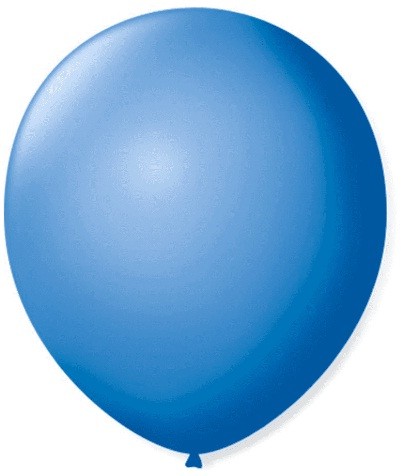 Balão Liso 7,0 Imperial Azul Turqueza (50 Unidades) - São Roque