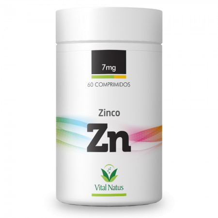 Zinco 7mg Vital Natus 60 comprimidos