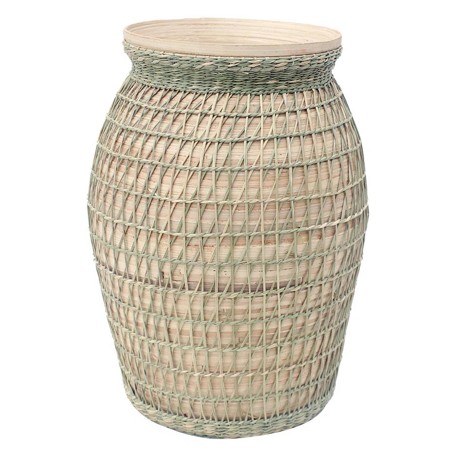 Vaso De Bambu Trancado Natural Maraú