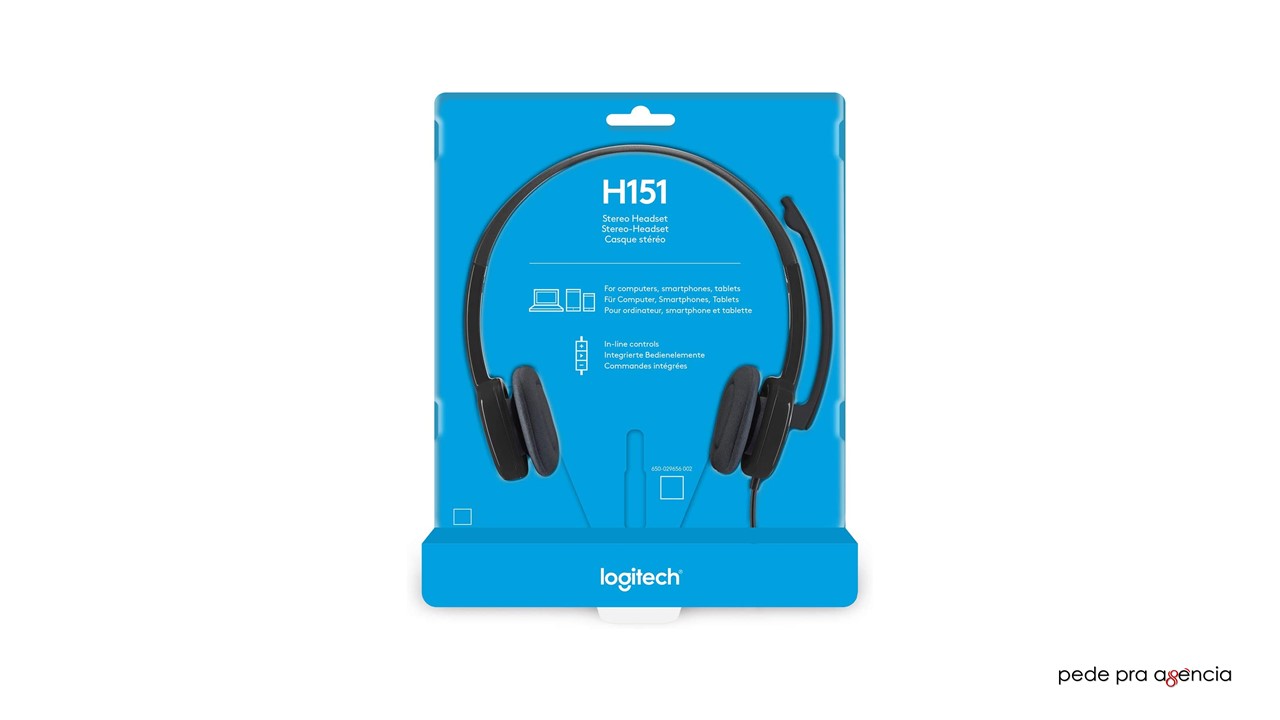 Headset H151 Pt 981-000587 Logitech