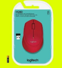 Mouse Sem Fio M280 Vermelho 910-004286 Logitech