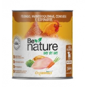 Lata Organnact Be Nature Day By Day Cães Filhotes 300G