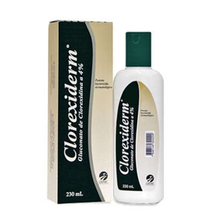 Shampoo Antibacteriano Clorexiderm 4% 230ml